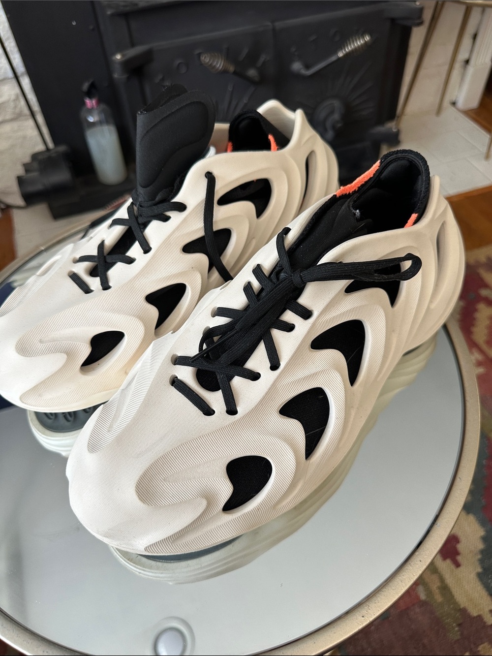 Adidas Adifom Q Originals Shoes Mens 10.5 Wonder White